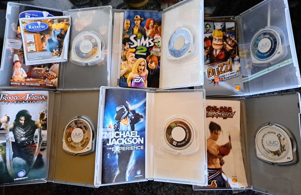 Jogos para PSP portátil 5€ qualquer jogo