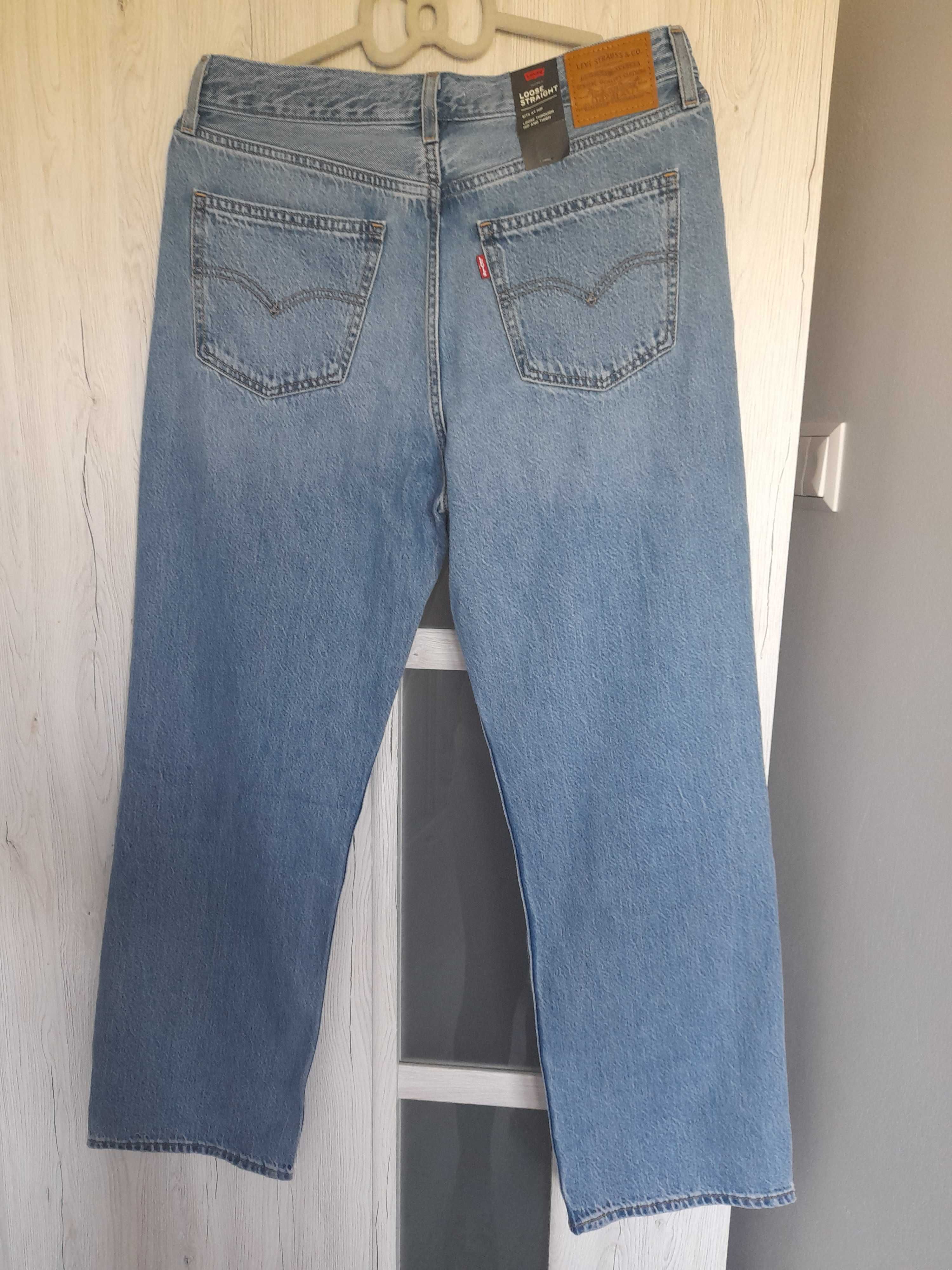 Levis jeans damskie 29x30 nowe z metka