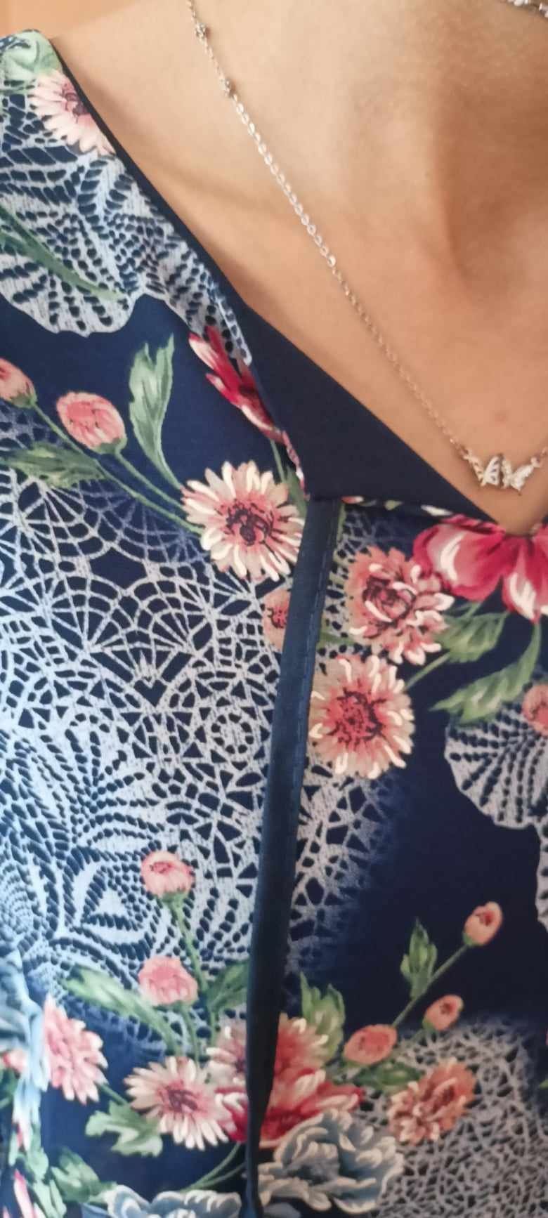 Zwiewna sukienka boho
