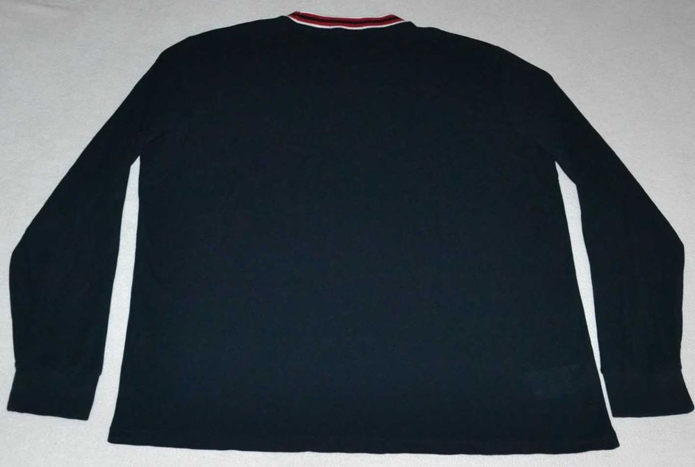 FRED PERRY Koszulka Męska długi rękaw XXL Bawełna Jak Nowa T shirt