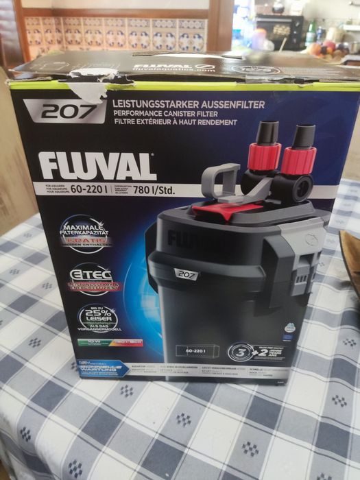 Filtro externo Fluval 207 Novo (reservado)