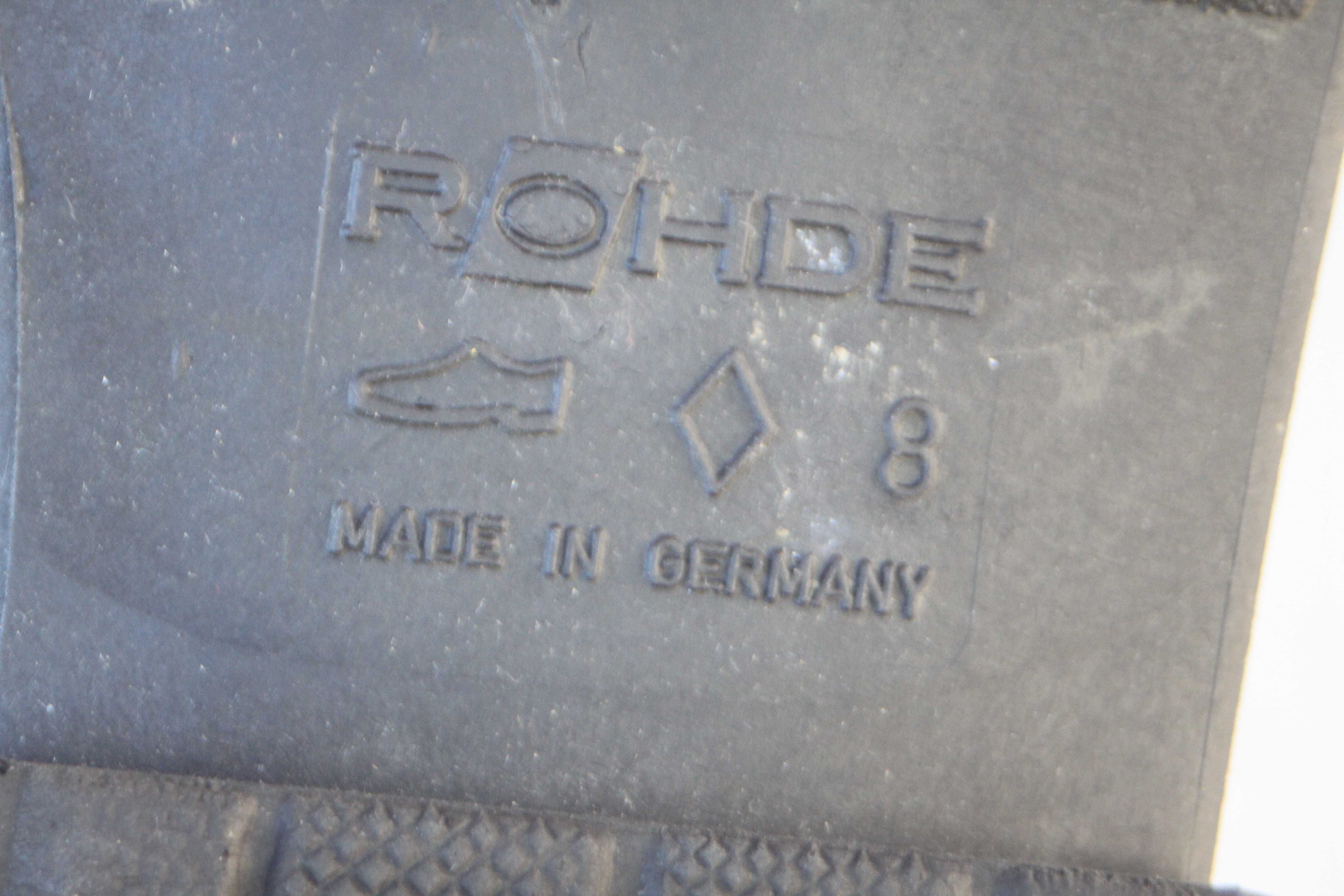 Туфли Rohde кожа сделаны в Германии 42р