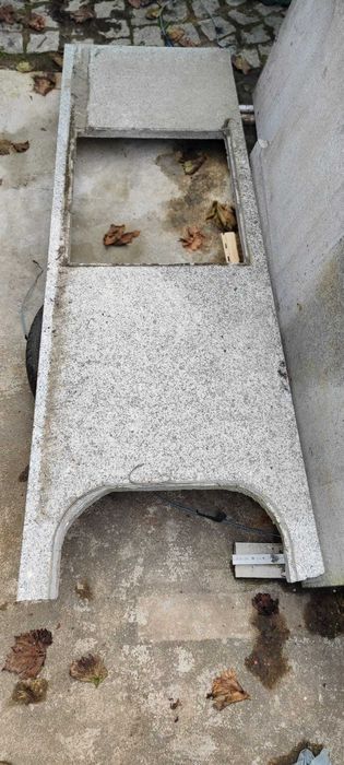 Balcão cozinha em granito pedras salgadas