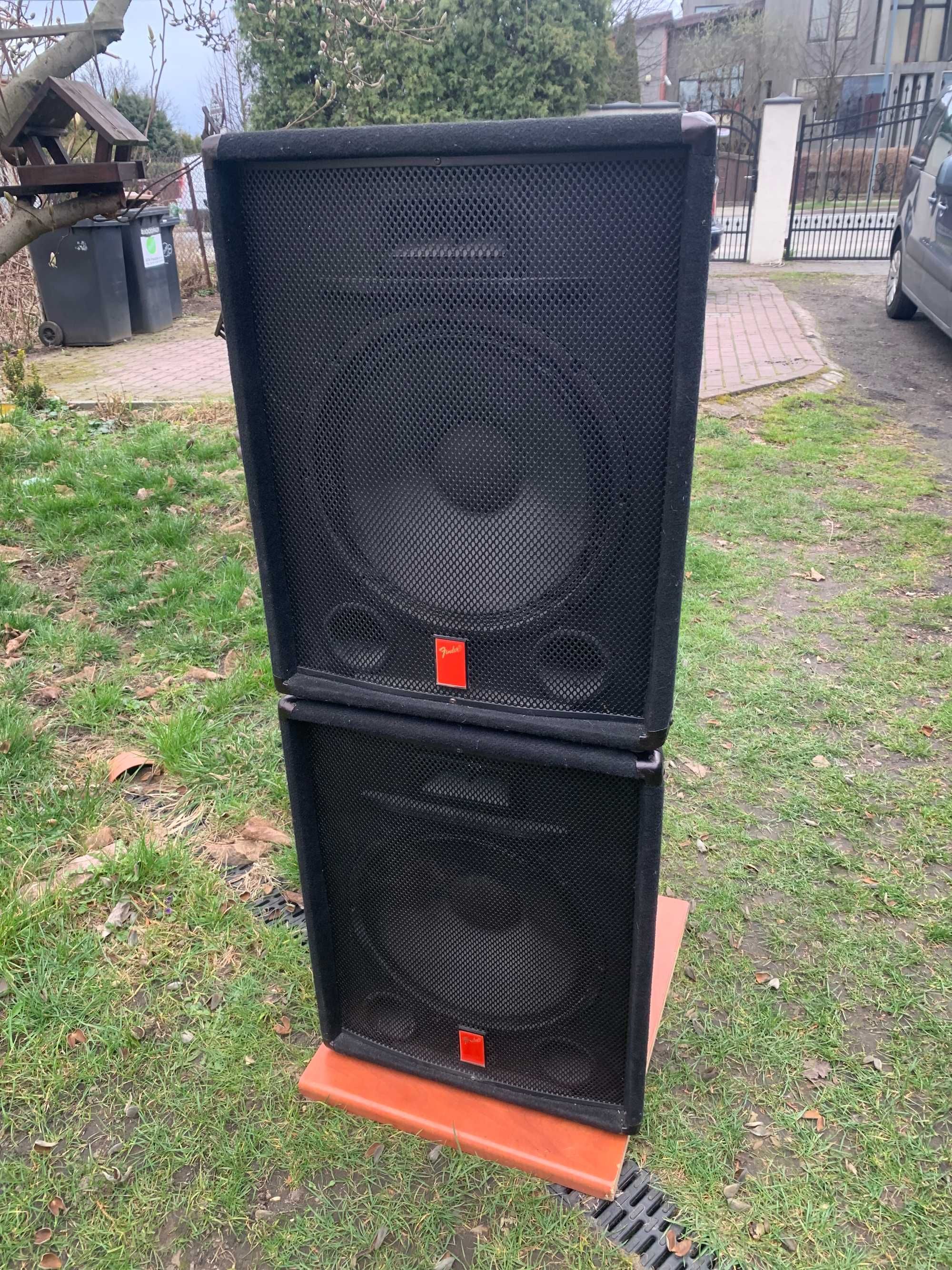 Kolumny Estradowe FENDER 300W dla DJ lub Zespołu