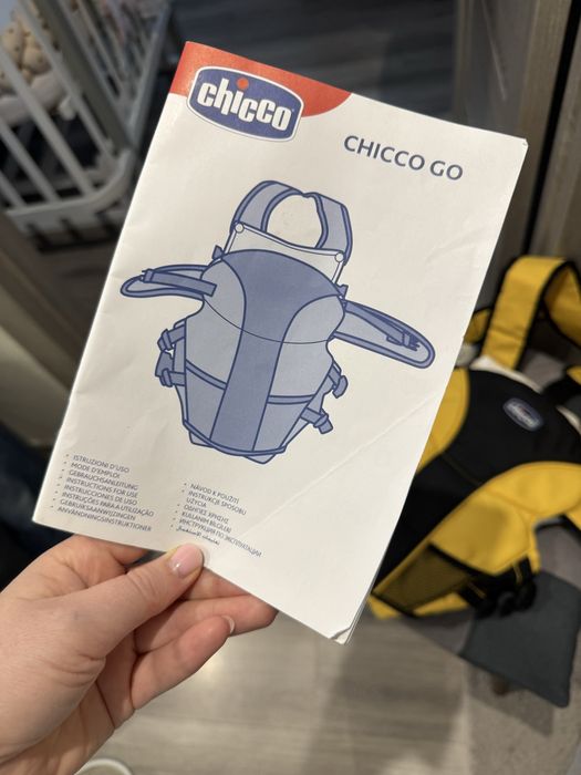 Ерго Рюкзак-кенгуру Chicco Go Baby