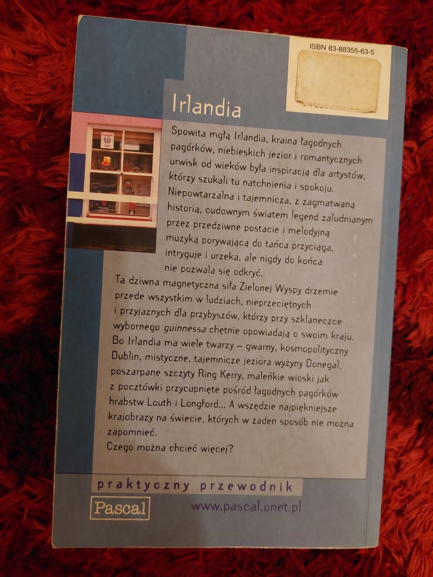 Książka  / przewodnik / Irlandia