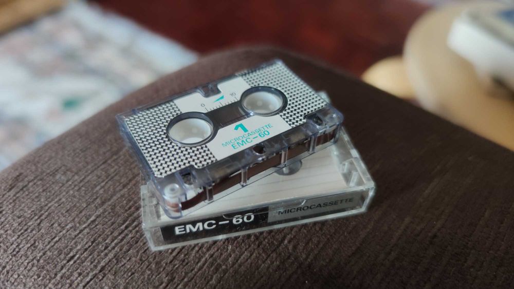 Microcassete EMC-60 vintage