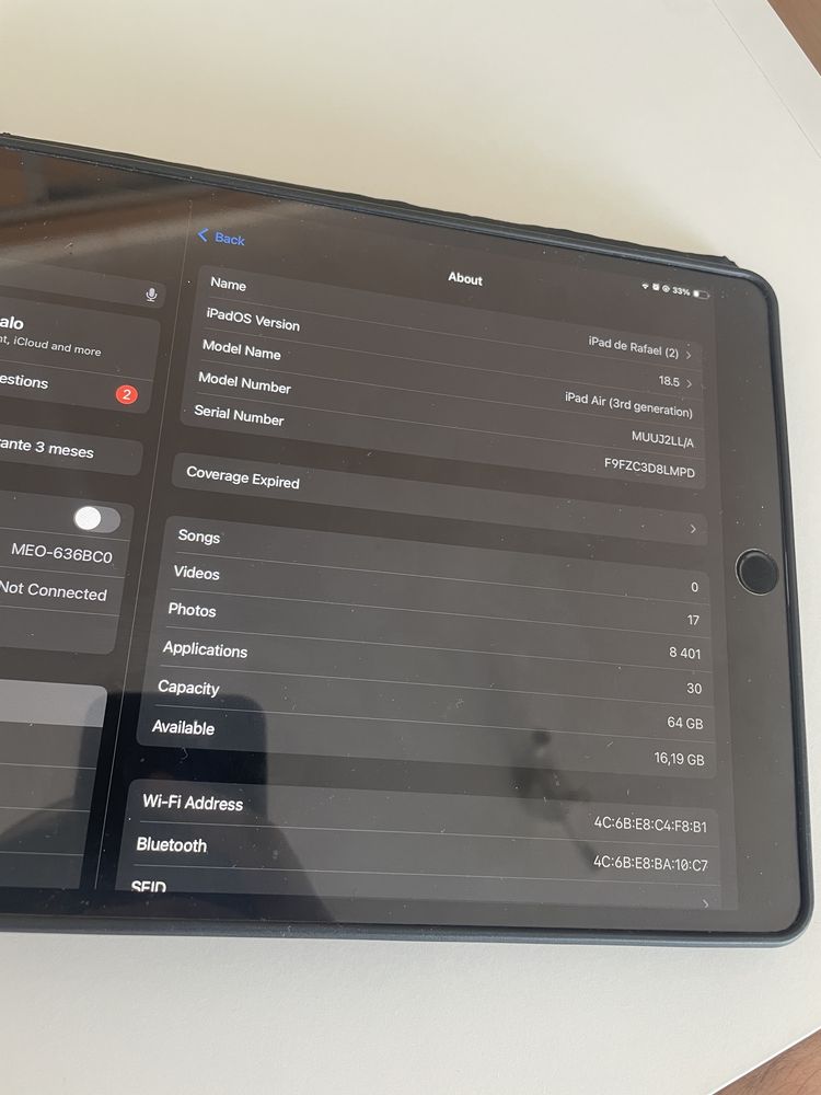 *OFERTA* Ipad Air (3rd Generation) - 64GB