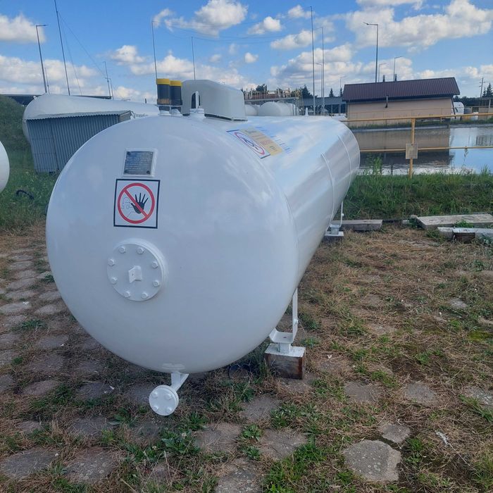 Zbiornik na gaz płynny 6700l naziemny dzierżawa / sprzedaż  montaż