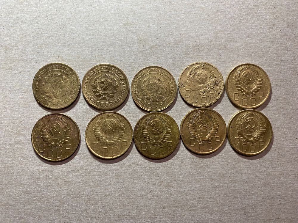Продам монеты 5 копеек СССР до реформы
