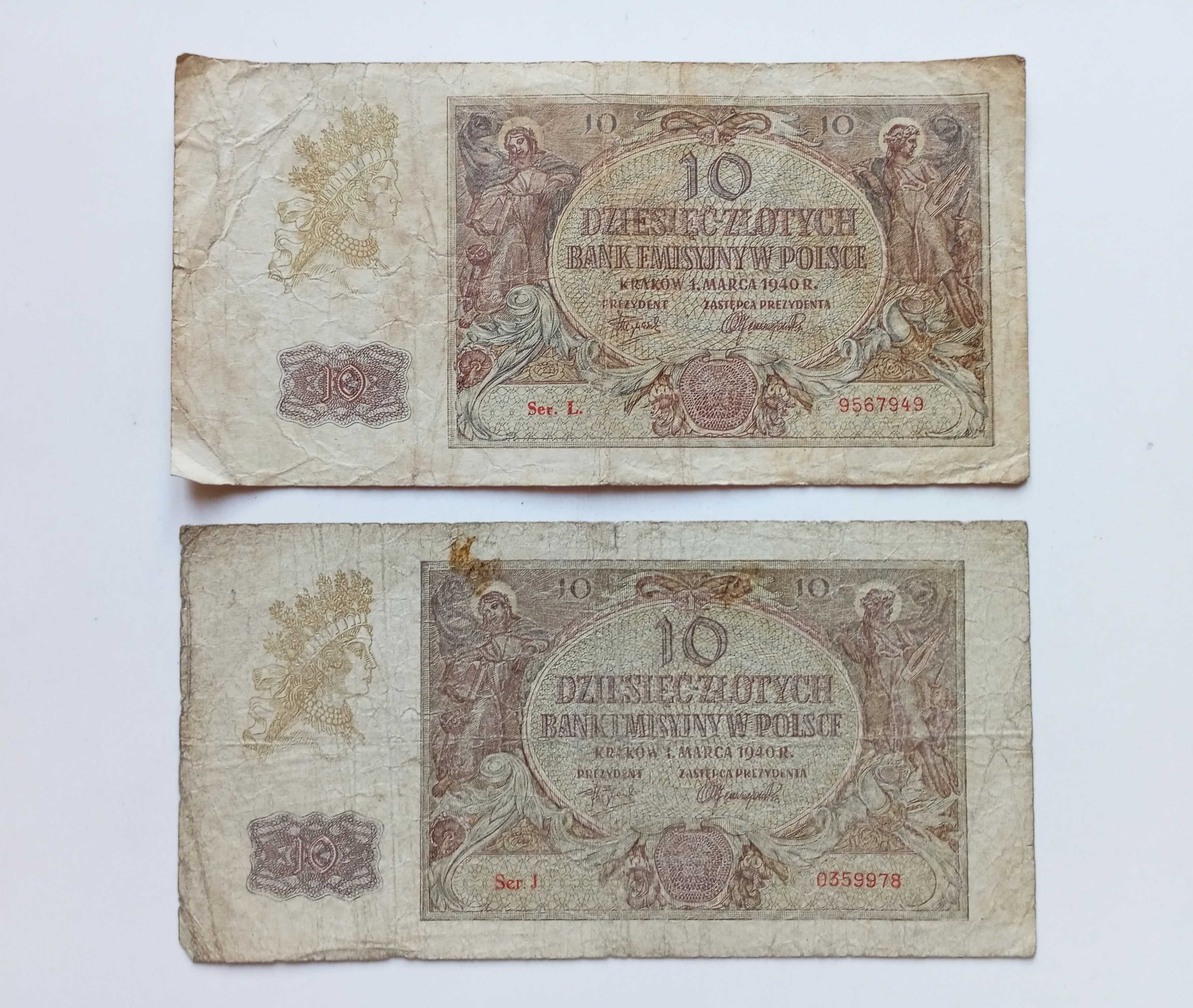 10 zł 1940  - L/M/J -