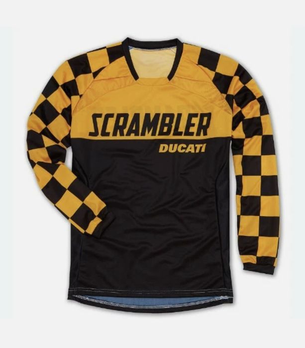 DUCATI SCRAMBLER Vintage Klassik Shirt Trikot Jersey