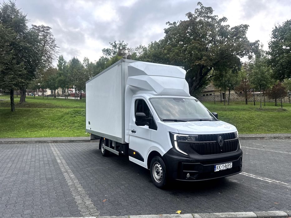 NOWY Renault Master 2025 Kontener Wynajem / WYPOŻYCZALNIA Bus Plandeka