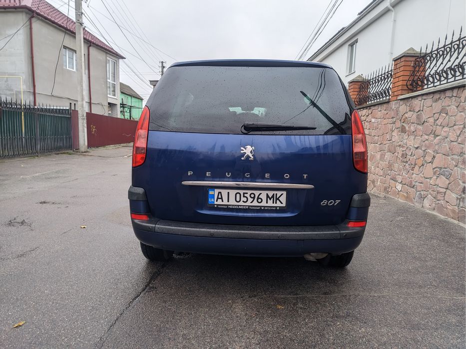Peugeot 807 мінівен 7 місць