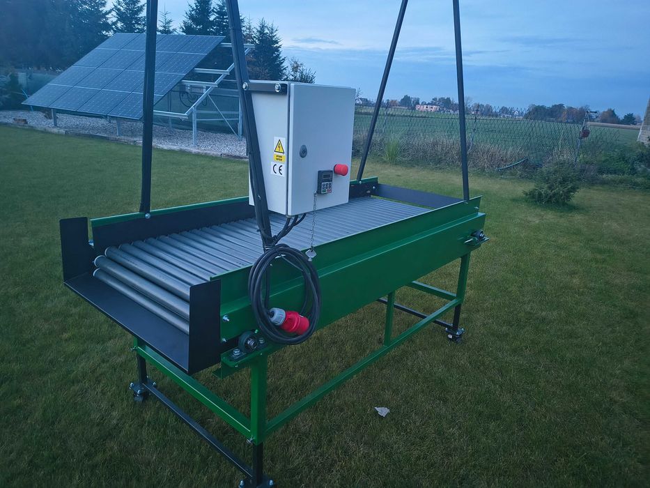 Stół rolkowy selekcyjny przebierczy, do sortowania