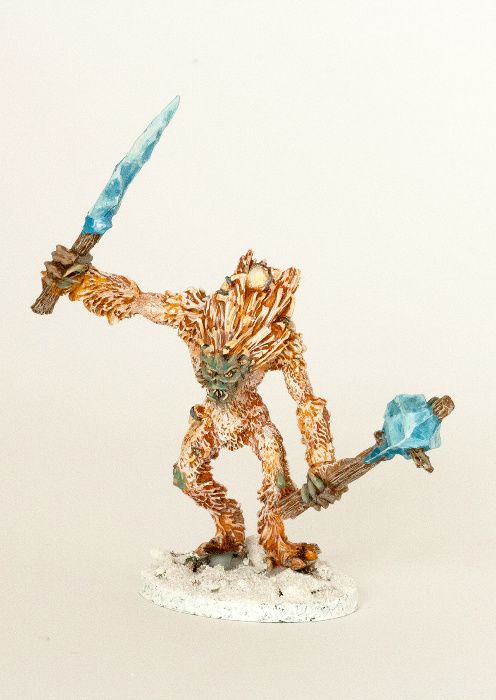 Warhammer AOS beastclaw raiders - Icefall Yhetees [Qb]