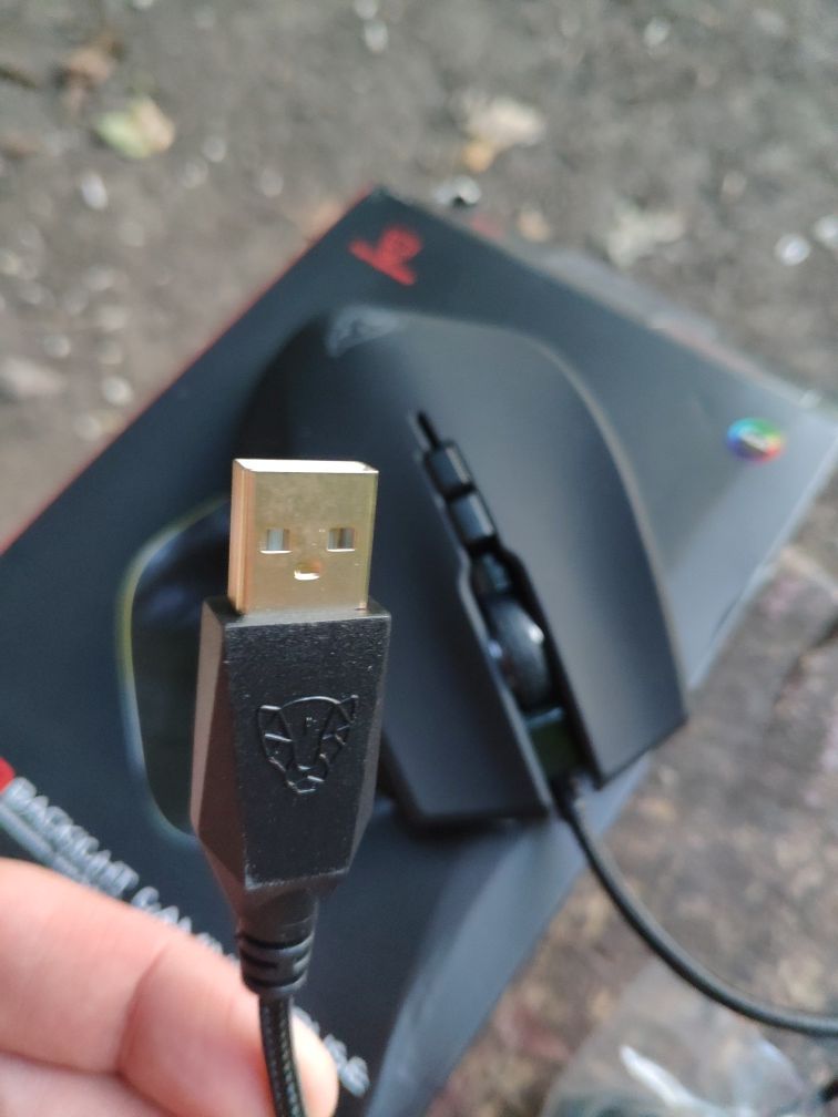 Компьютерная мышь Motospeed V80 игровая с подсветкой RGB