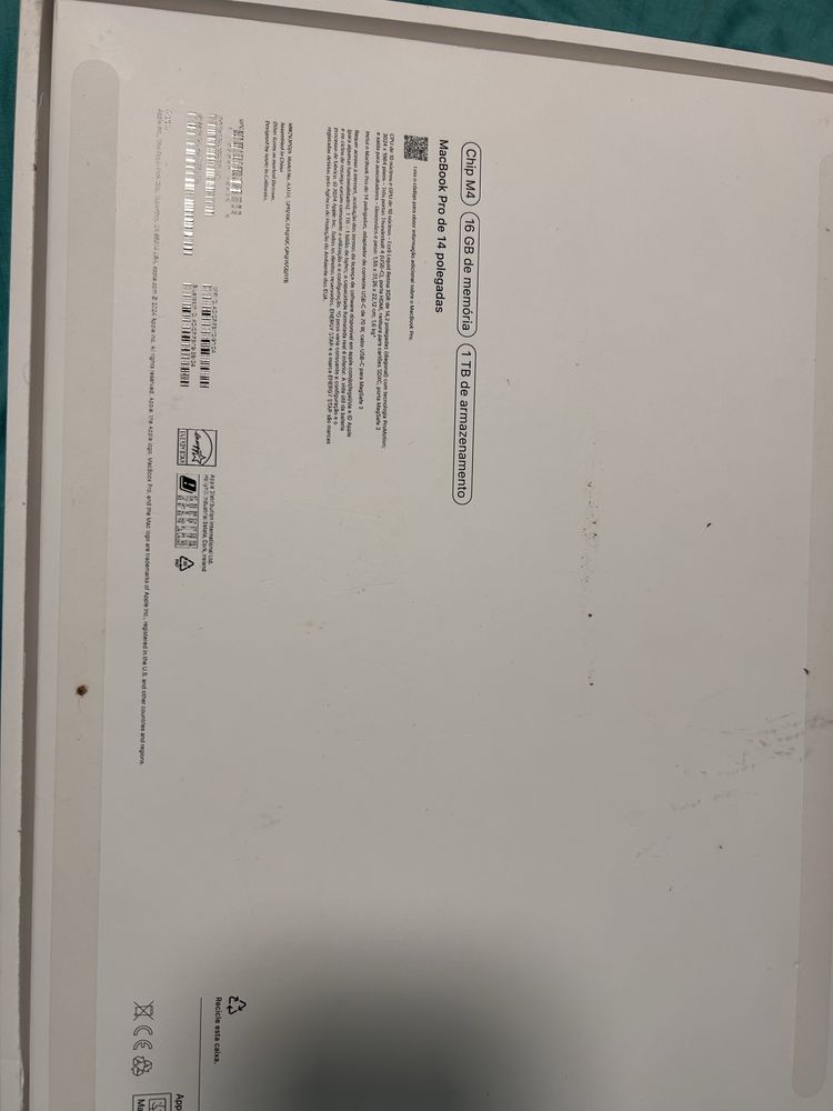 Macbook pro novo