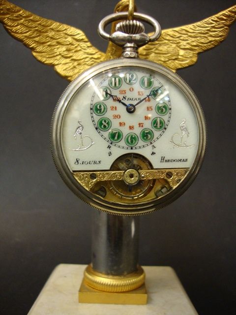 Grande relógio de bolso antigo - Lanco