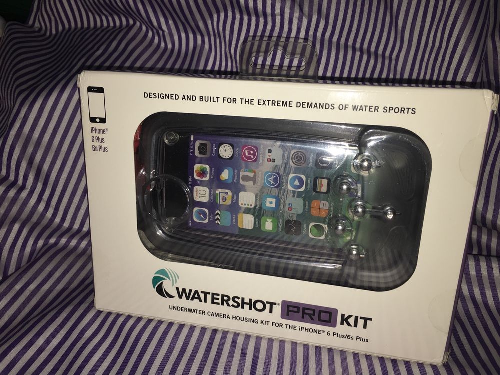 Caixa WATERSHOT® Pro Line IPhone 6(S) PRETO/Vermelho