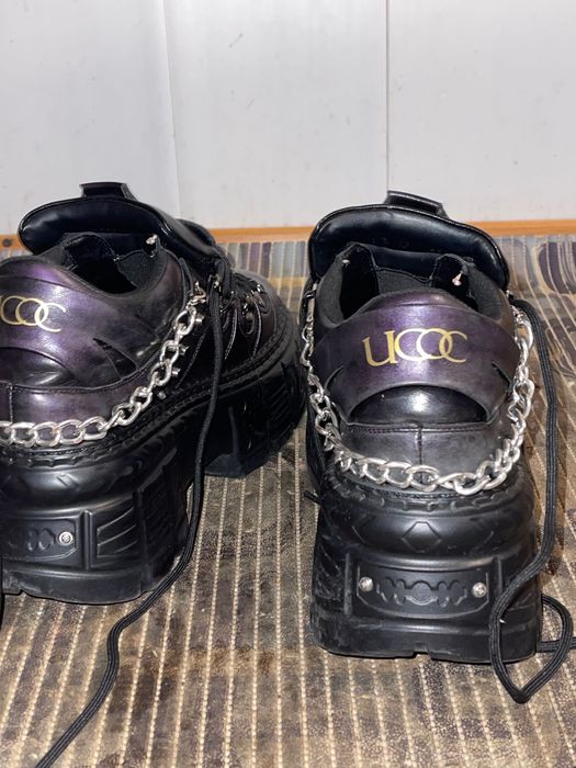 Ботинки New Rock в фиолетовом цвете