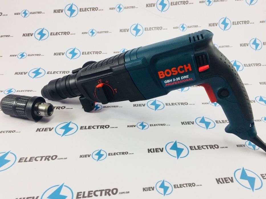 Перфоратор Bosch 2-26 DFR (ОБЬЕМНЫЕ БУКВЫ! набор инструм, доп патрон)