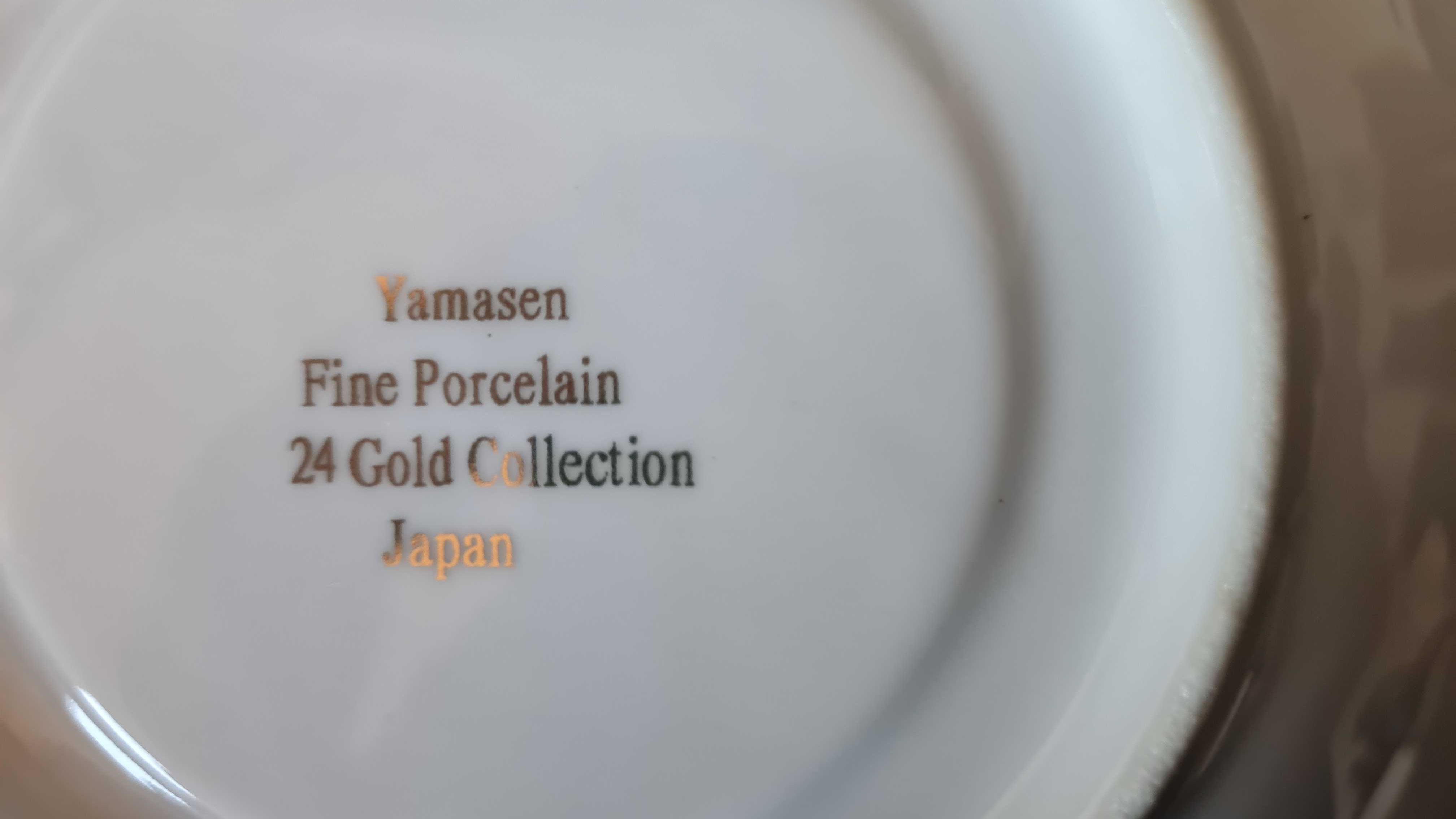 Talerzyk płytkich Yamaden Porcelain 24 Gold Collection Japan