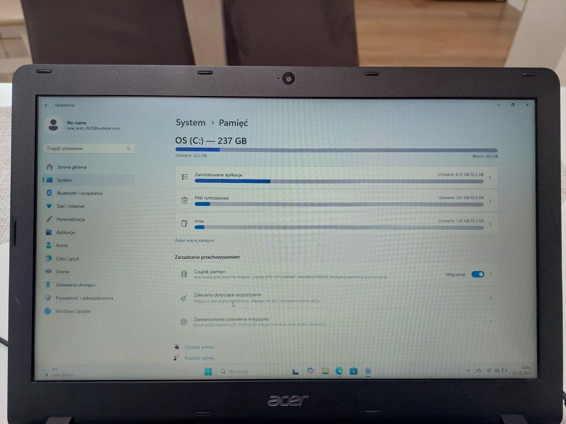 Laptop ACER Aspire F15 F5-537G i5/8GB/240 SSD/1 TB HDD/GFORCE Stan BDB