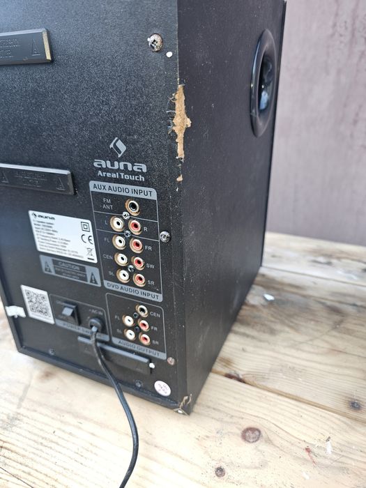 Акустична система Auna Areal Touch Black 5.1, Домашній кінотеатр!