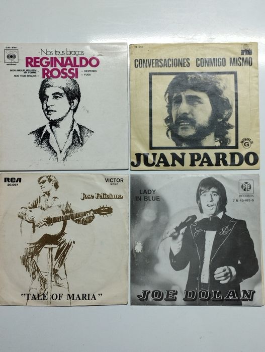 Lote de Singles vinil anos 60/70