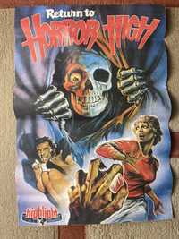 Return to horror high plakat filmowy 1987