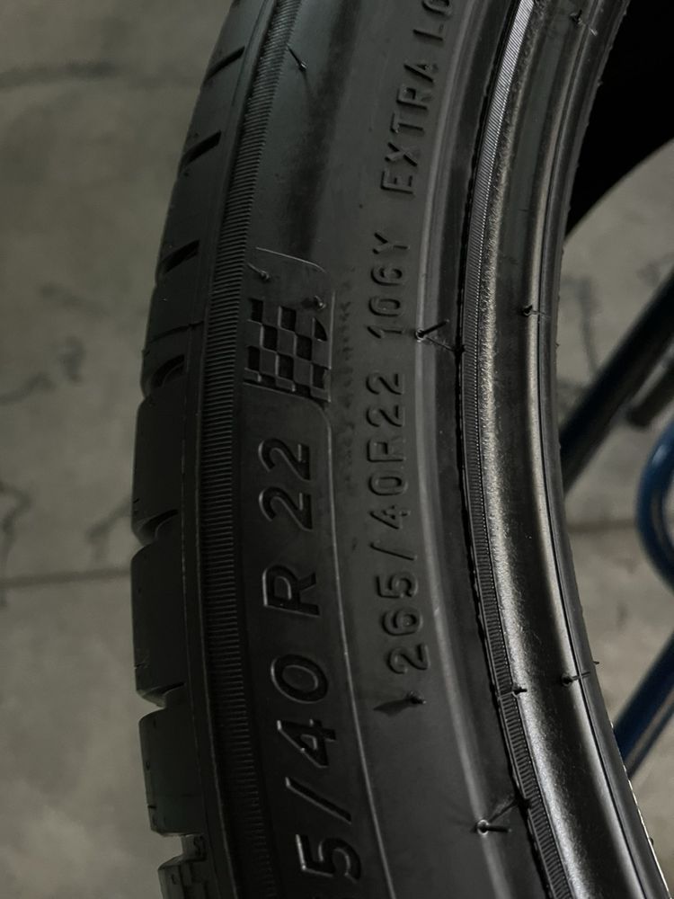 265/40/22 R22 Michelin Pilot Sport 4 SUV 4шт нові