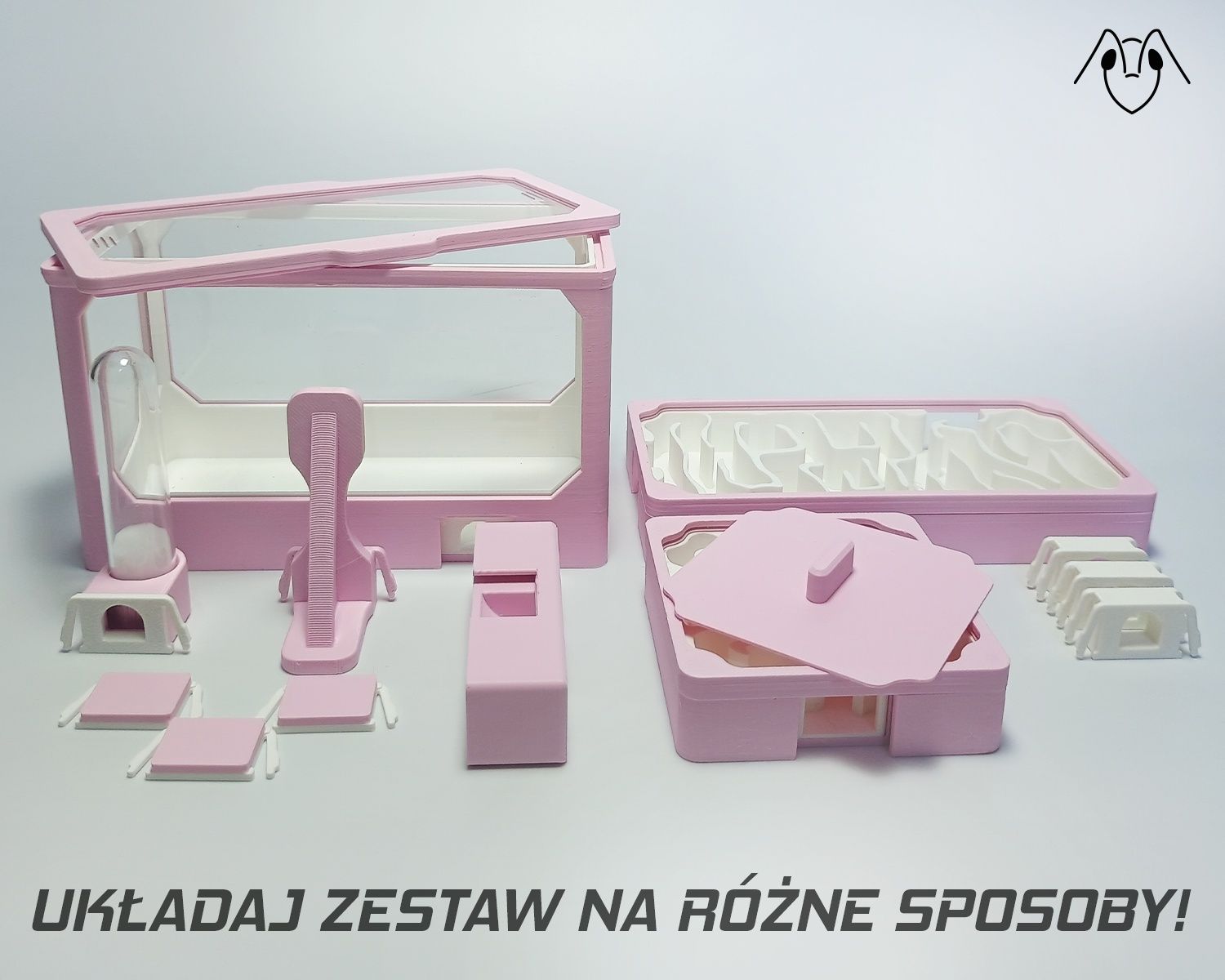 Formikarium Vertical M - Terrarium Dla Mrówek Modułowe