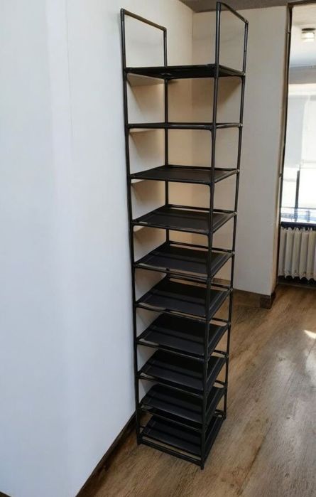 WYSOKI Regał modułowy 173 cm na buty organizer ekspozytor szafka LOFT