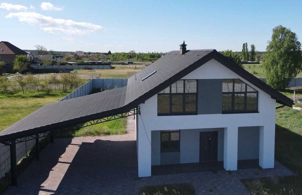 Новий будинок в Лебедівці (Вишгород) 115 000 $.Є-оселя. Є-відновлення.