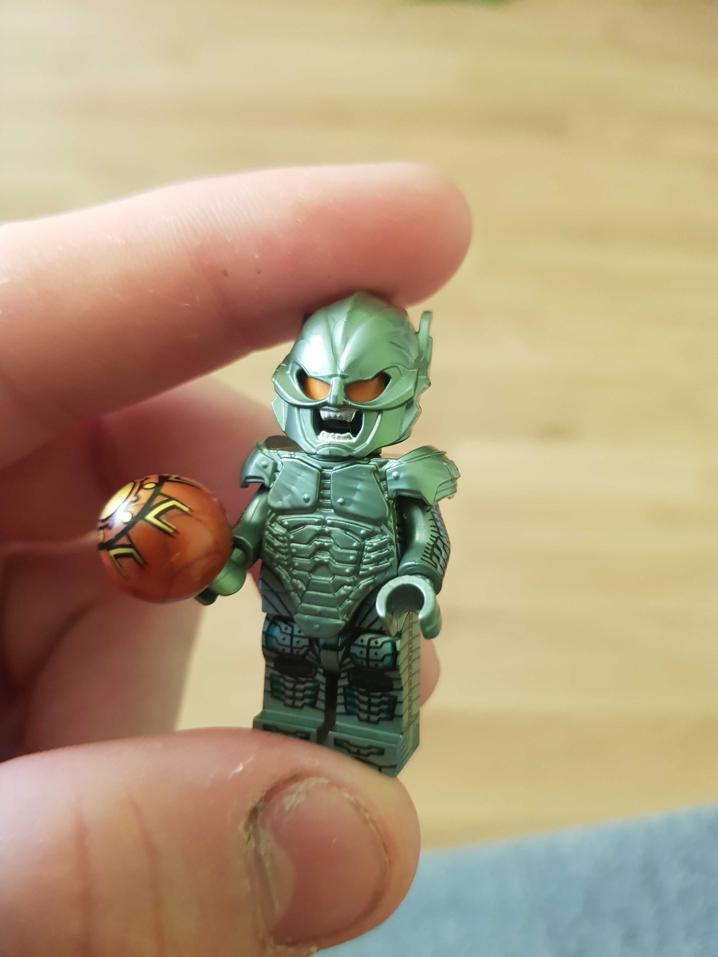 Figurka z klocków (custom)green goblin - z filmu spiderman