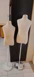 2 manequins/busto de criança e adolescente