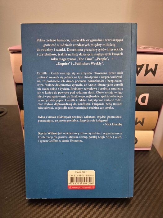Książka Rodzina na pokaz, K. Wilson