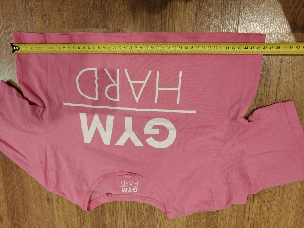 Różowa koszulka rozmiar xs