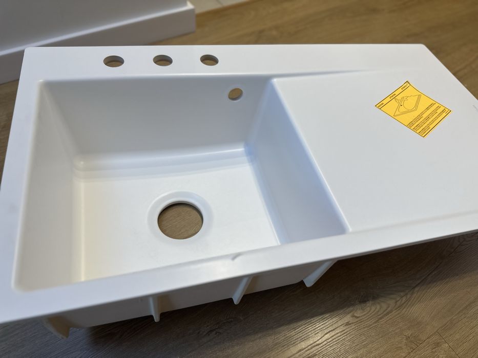 Nowy zlew ceramiczny Villeroy&Boch Subway Style 50 kolor stone white