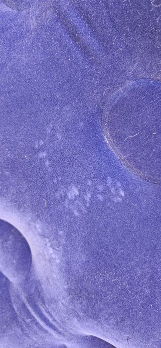 Materac 2 osobowy do spania pływania duzy niebieski pompowany ponton