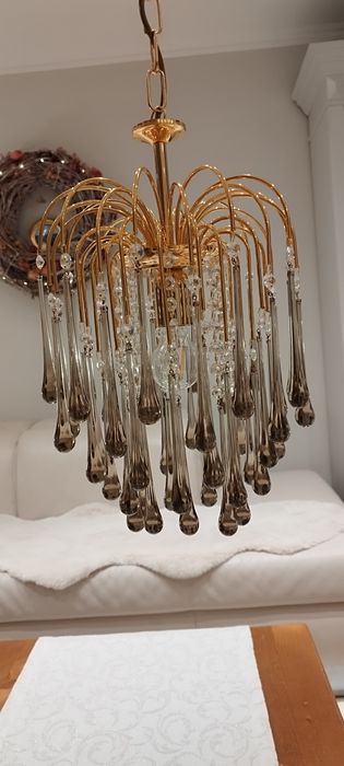 Żyrandol Sople Murano