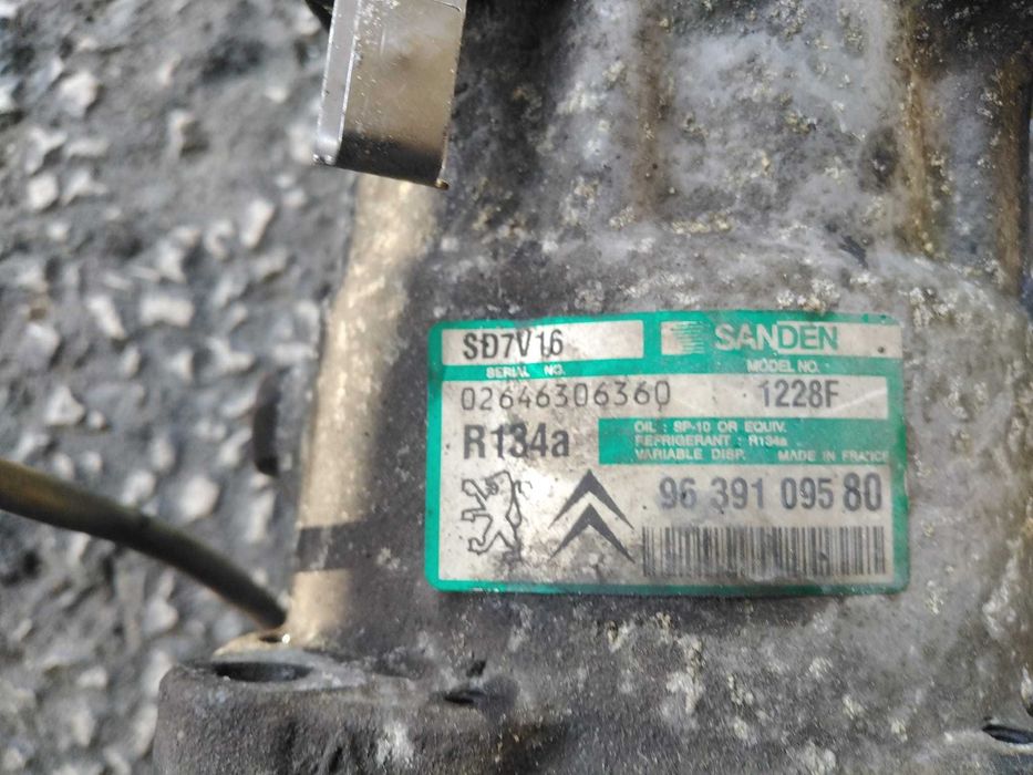 Compressor de AC Citroen C8 1.6 Hdi