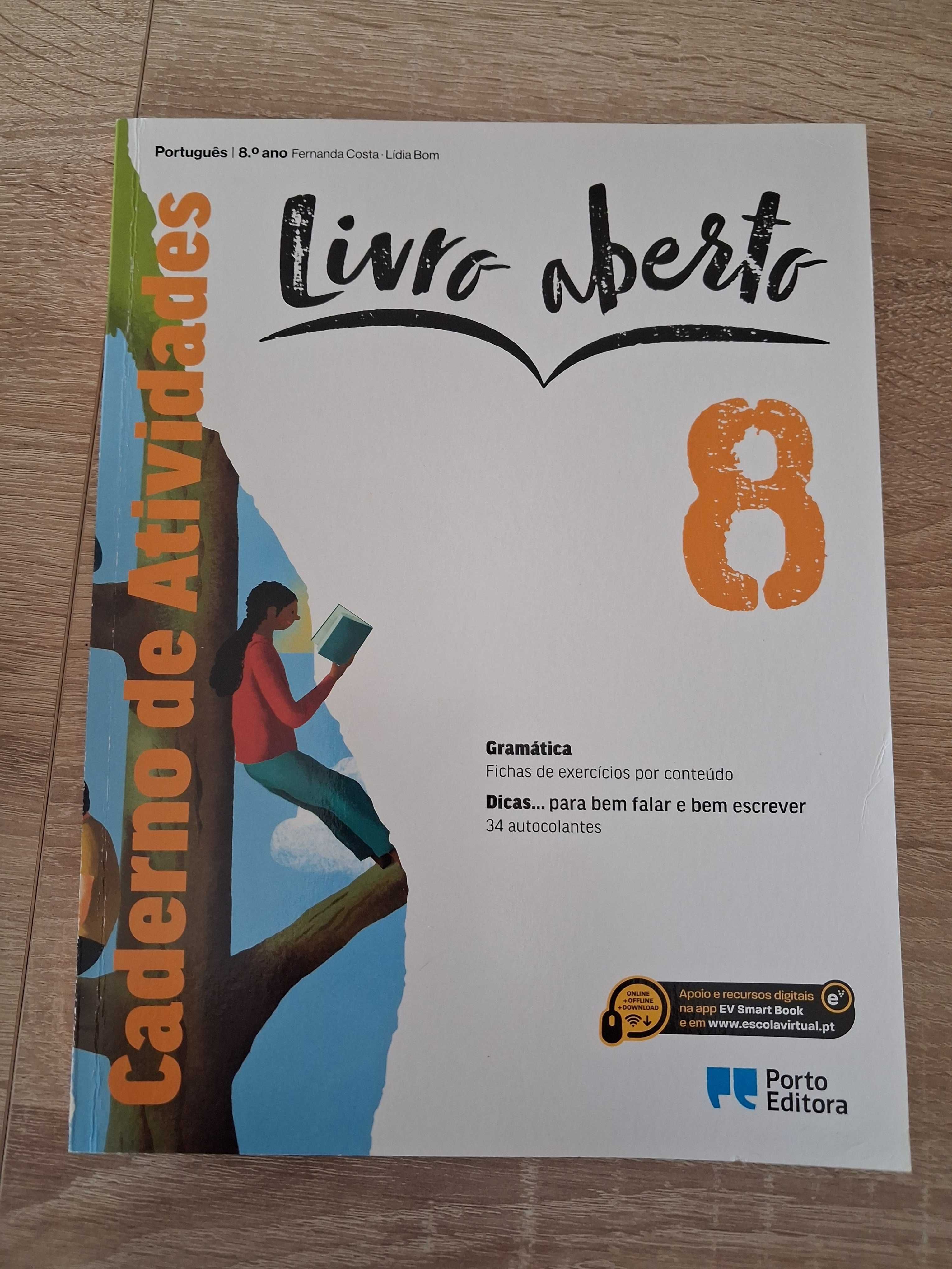 Caderno de Atividades Livro Aberto 8