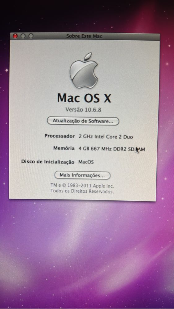 iMac 2006 completo bem estimado