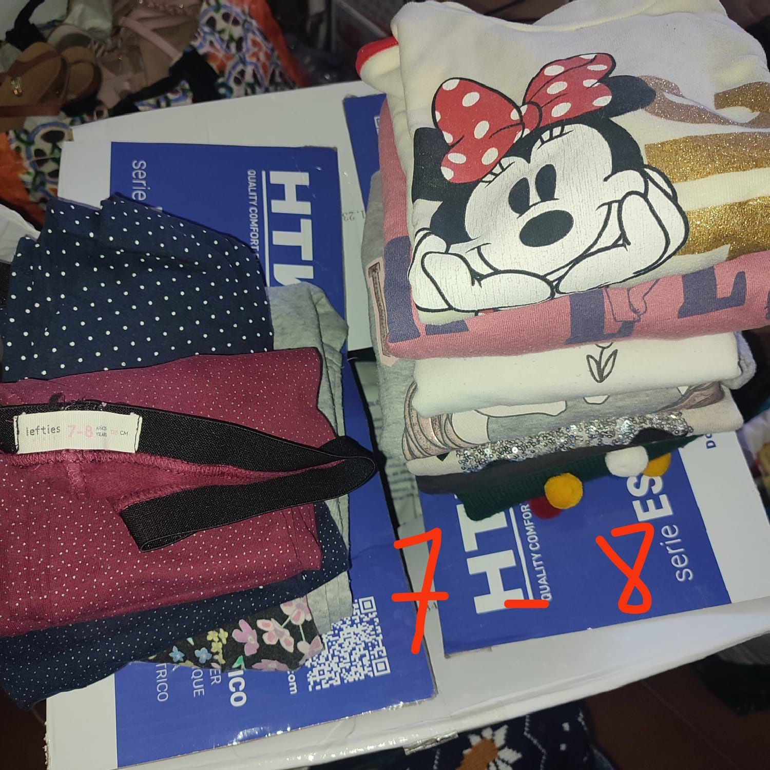 Lotes roupa de menina