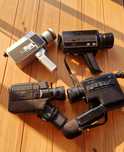 Lote 4 cameras super 8