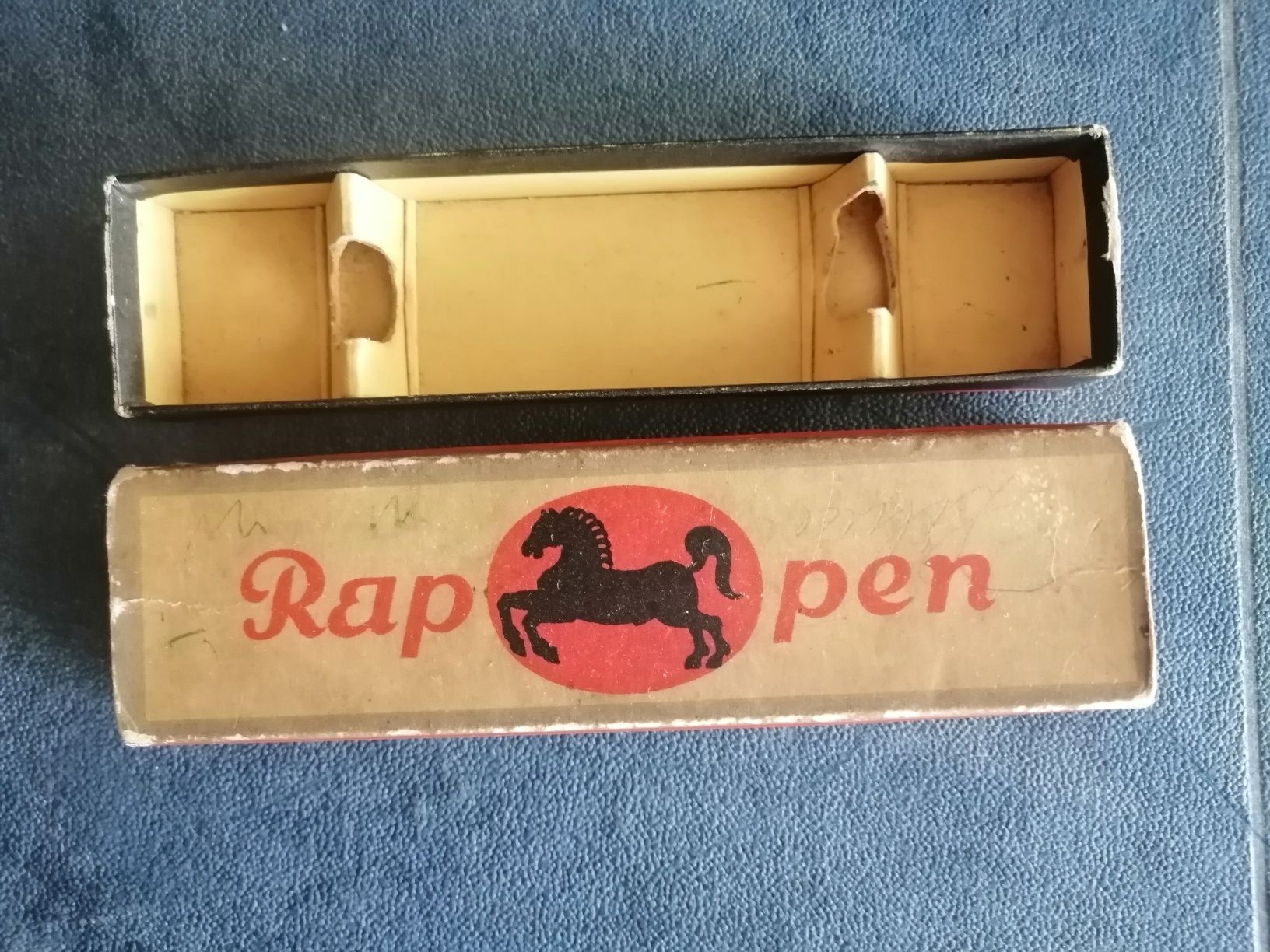 Caixa de caneta antiga Pelikan Rap Pen