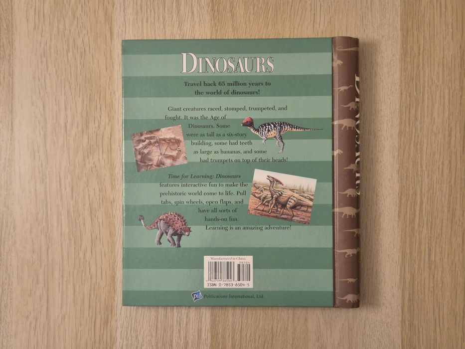Książka o Dinozaurach / Book about Dinosaurs