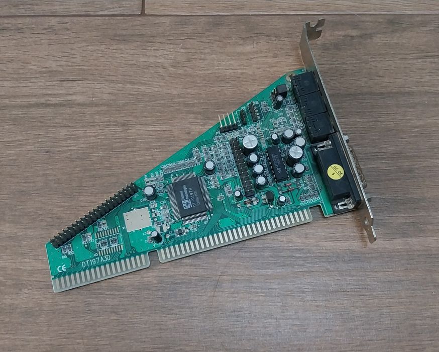 Placa de som ISA Diamond Technologies DT197A30 para PCs retro
